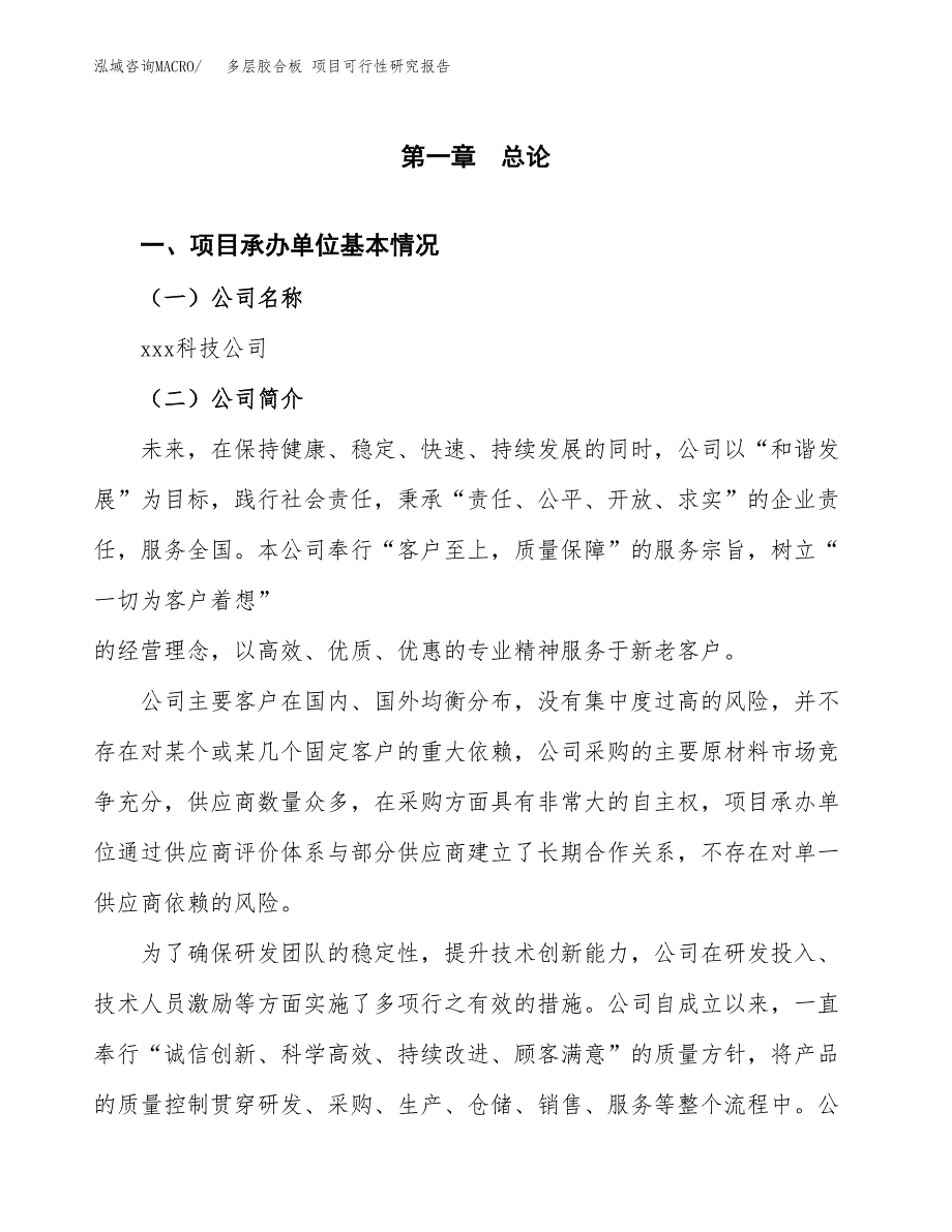 多层胶合板 项目可行性研究报告（总投资7000万元）（33亩）_第3页