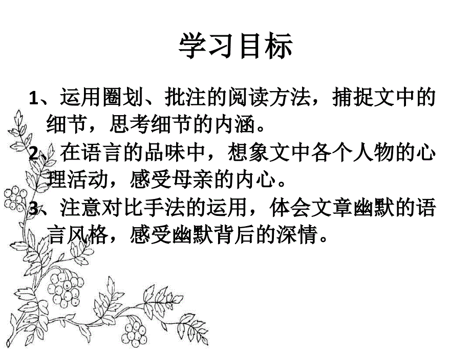 沪教版高一语文(上)《我们是怎样过母亲节的》课件(46张PPT)_第2页