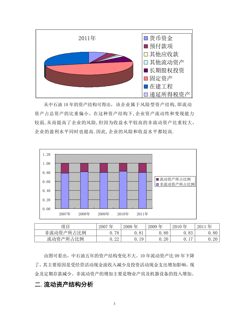 中石油的财务报表编制跟分析[1]_第3页