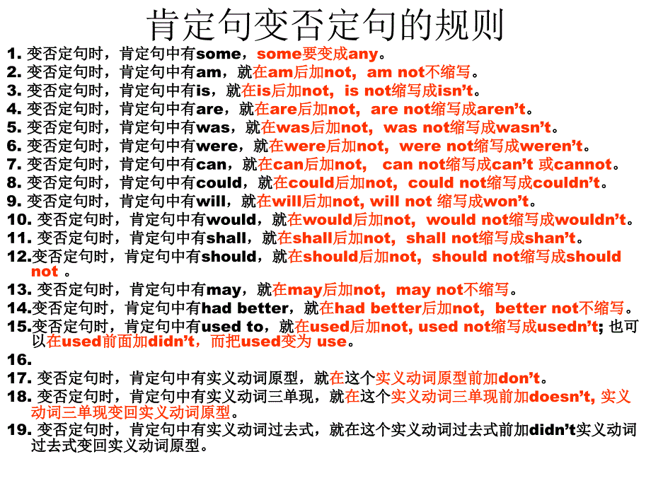 肯定句变一般疑问句教程_第4页