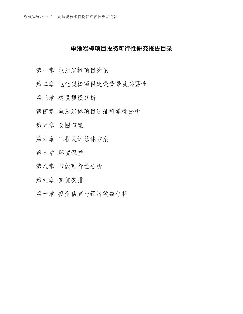 电池炭棒项目投资可行性研究报告.docx_第3页