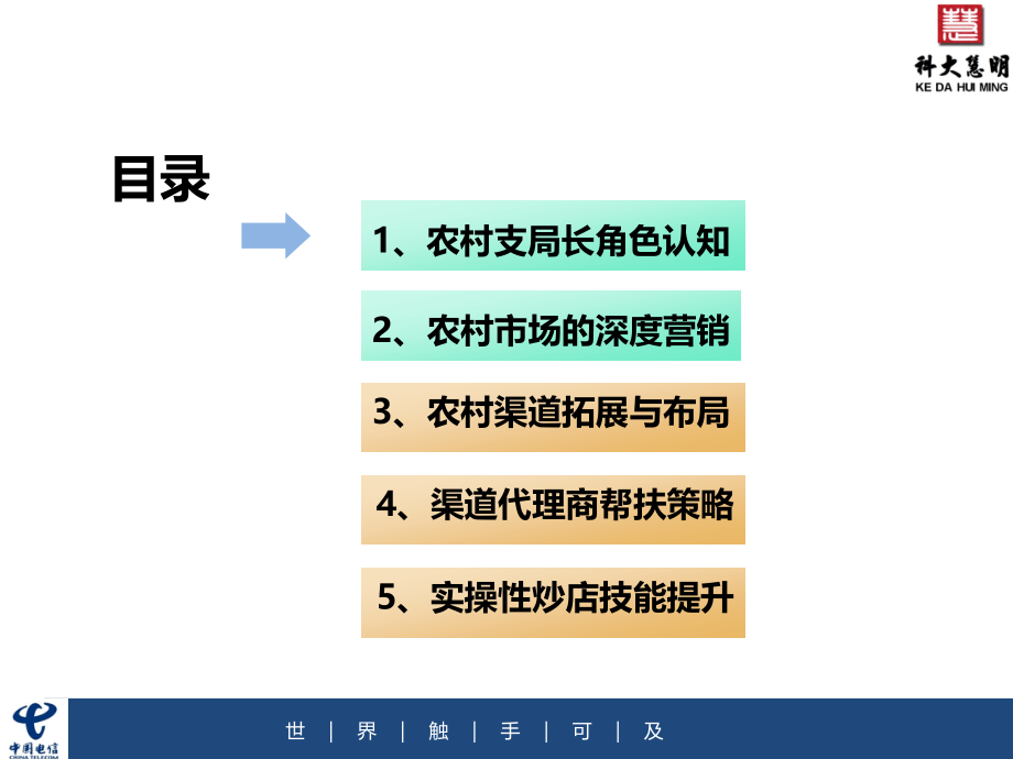 中国电信分支局长营销技能提升课程V1._第3页