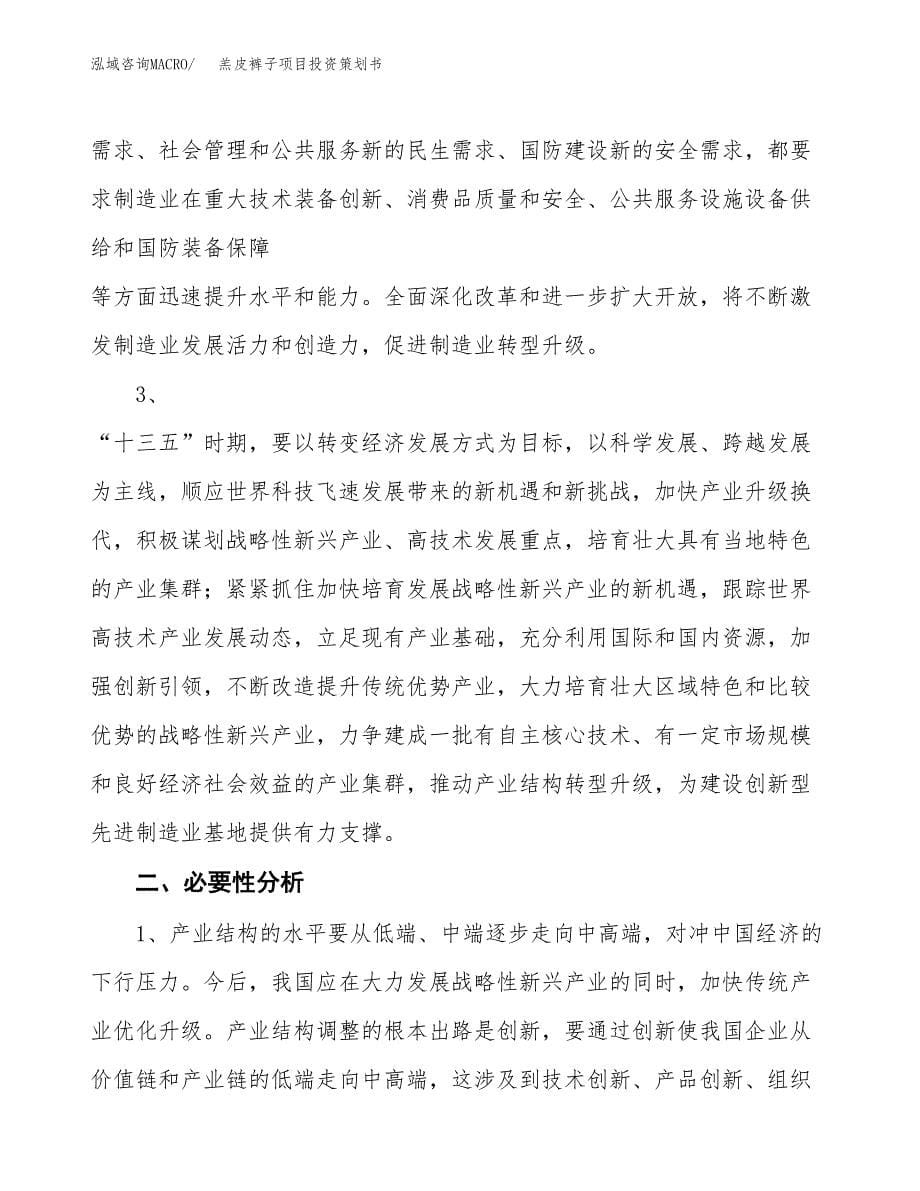 羔皮裤子项目投资策划书.docx_第5页