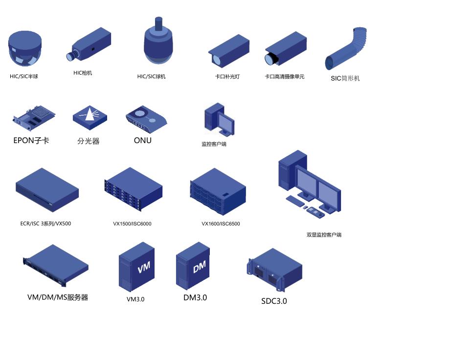 宇视监控PPT图标库剖析_第3页