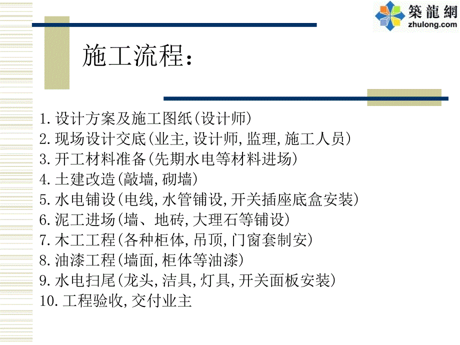 家庭装饰装修全过程施工工艺流程介绍(附图丰富)._第2页