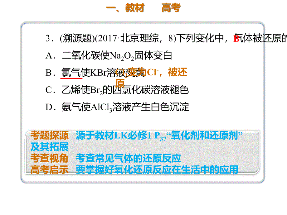 2020年高考化学一轮复习考点《2.4.2 氧化剂与还原剂》_第2页