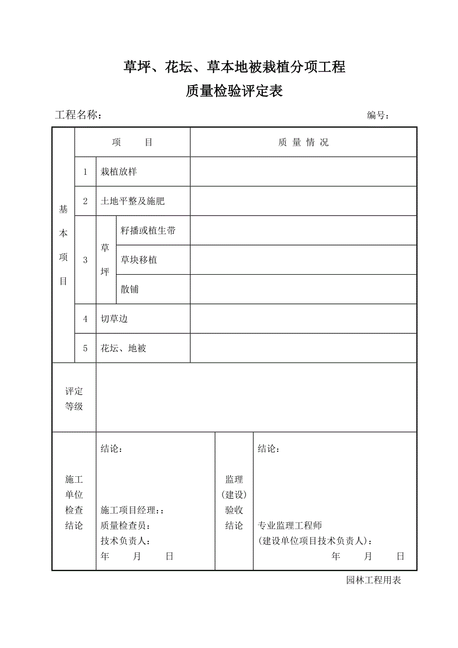 绿化施工通用表格汇编_第4页