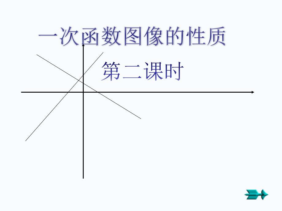 一次函数的图像和性质第3课时解读_第1页