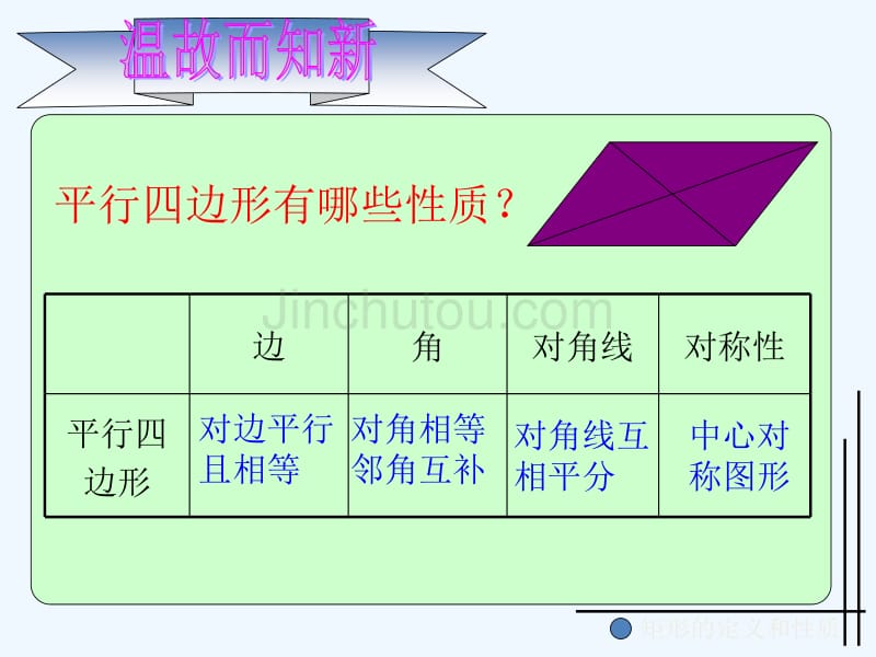 人教版数学初二下册18.2.1 矩形的性质_第2页