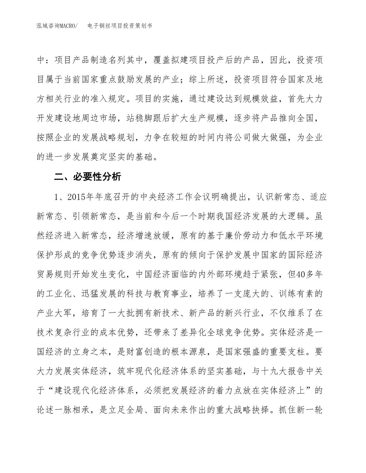 电子铜丝项目投资策划书.docx_第5页