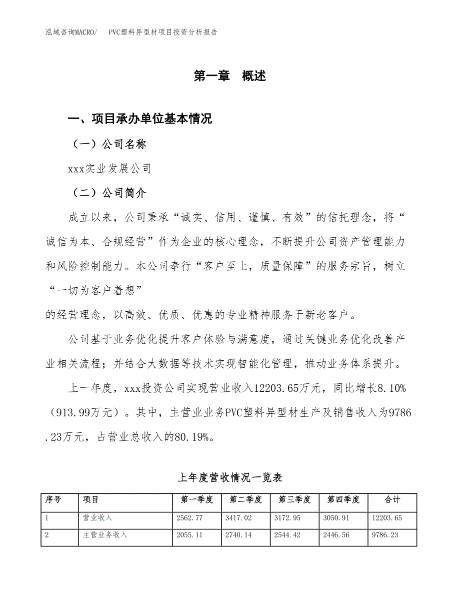 PVC塑料异型材项目投资分析报告（总投资9000万元）（35亩）_第2页