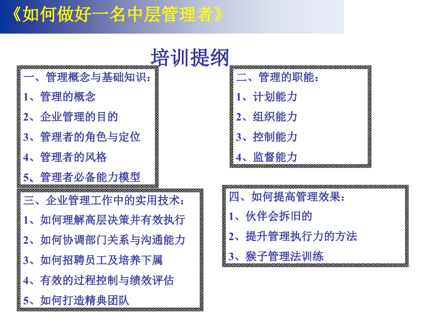 如何做好一名中层管理人员._第3页