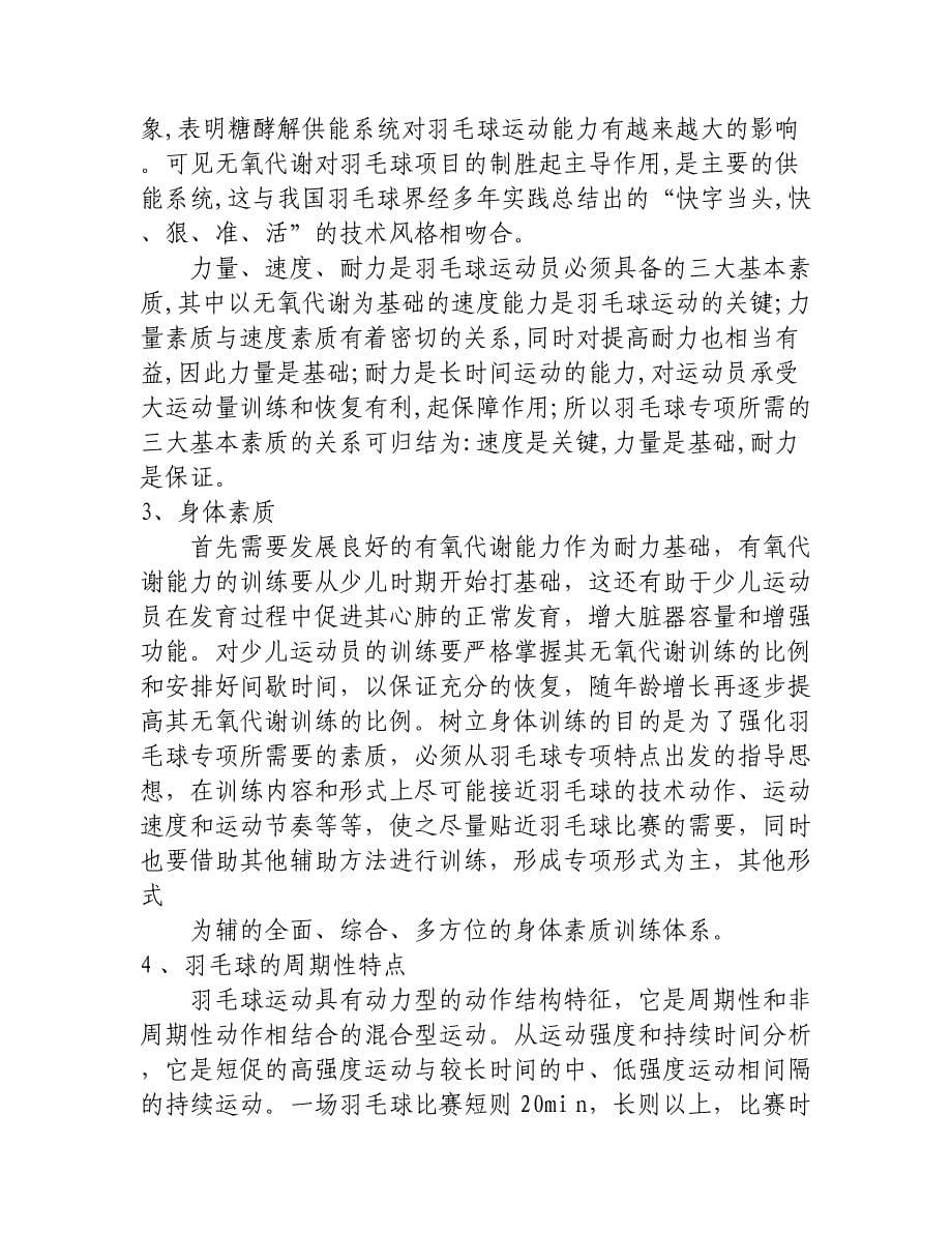 羽毛球长期发展计划_第5页