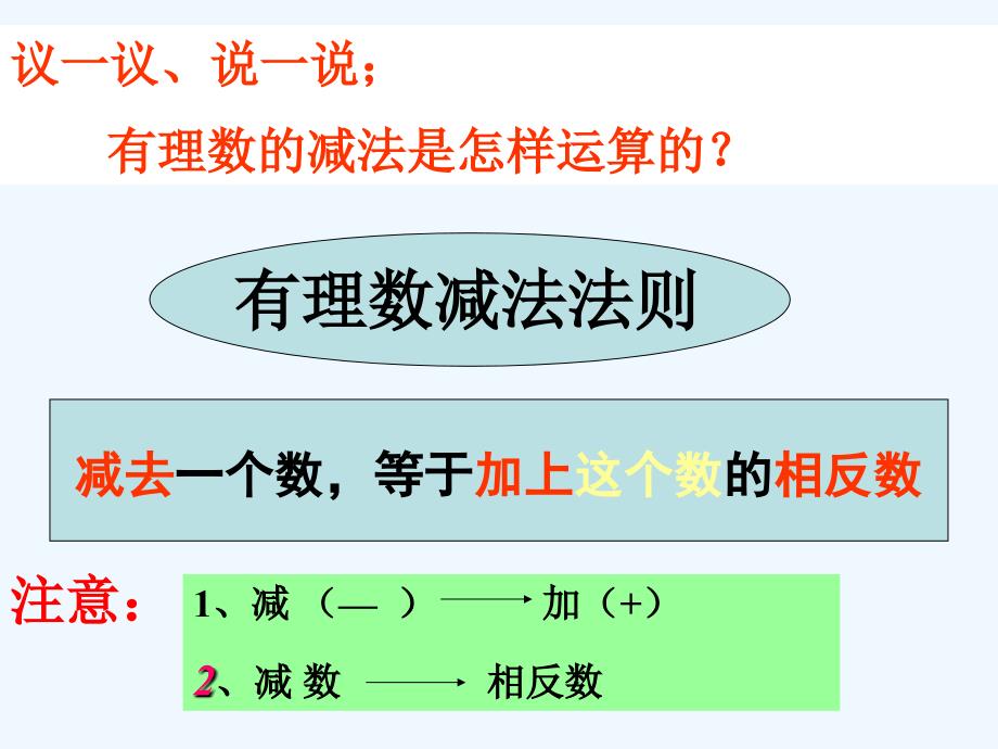 数学北师大版初一上册有理数的减法.5有理数的减法_第4页