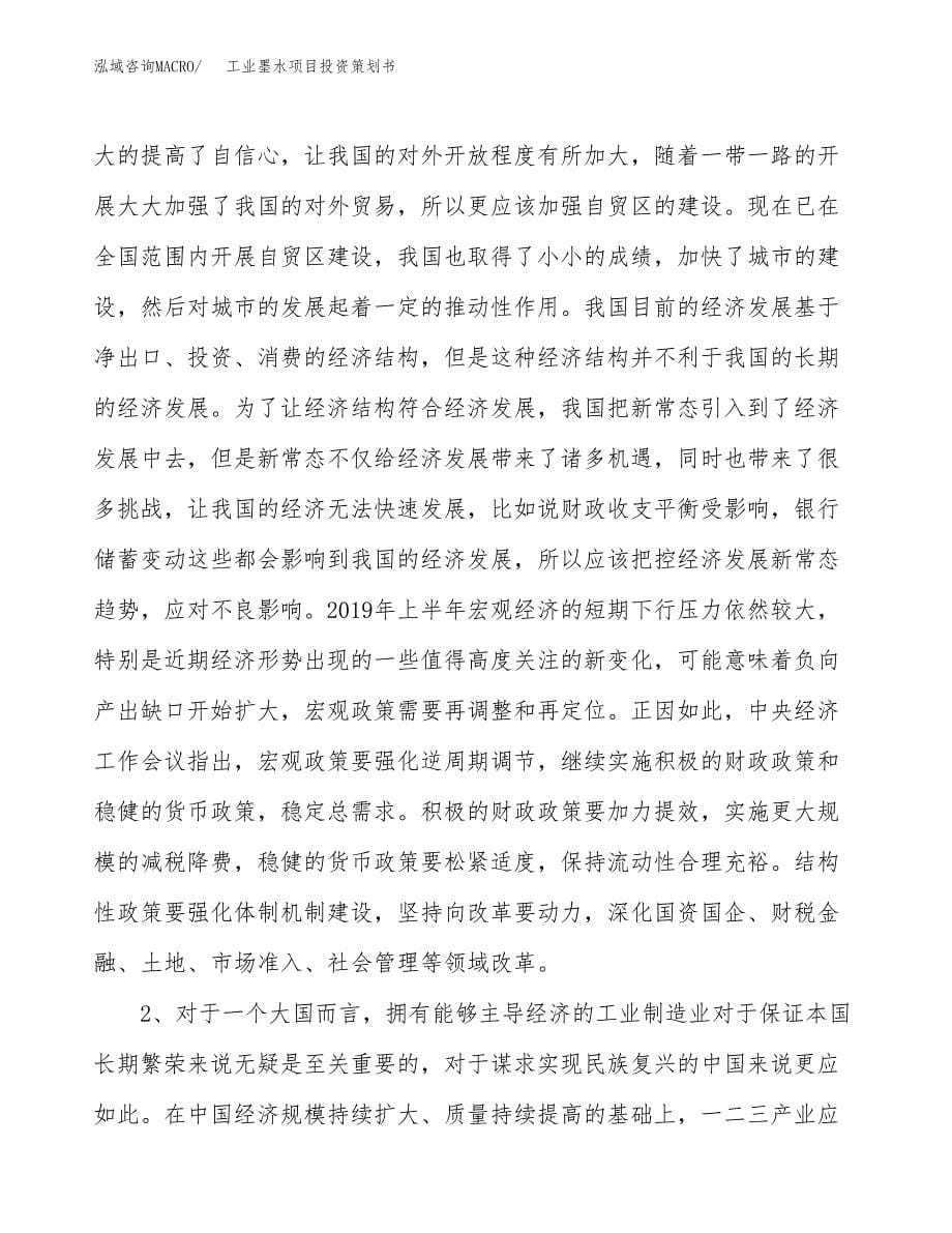 工业墨水项目投资策划书.docx_第5页