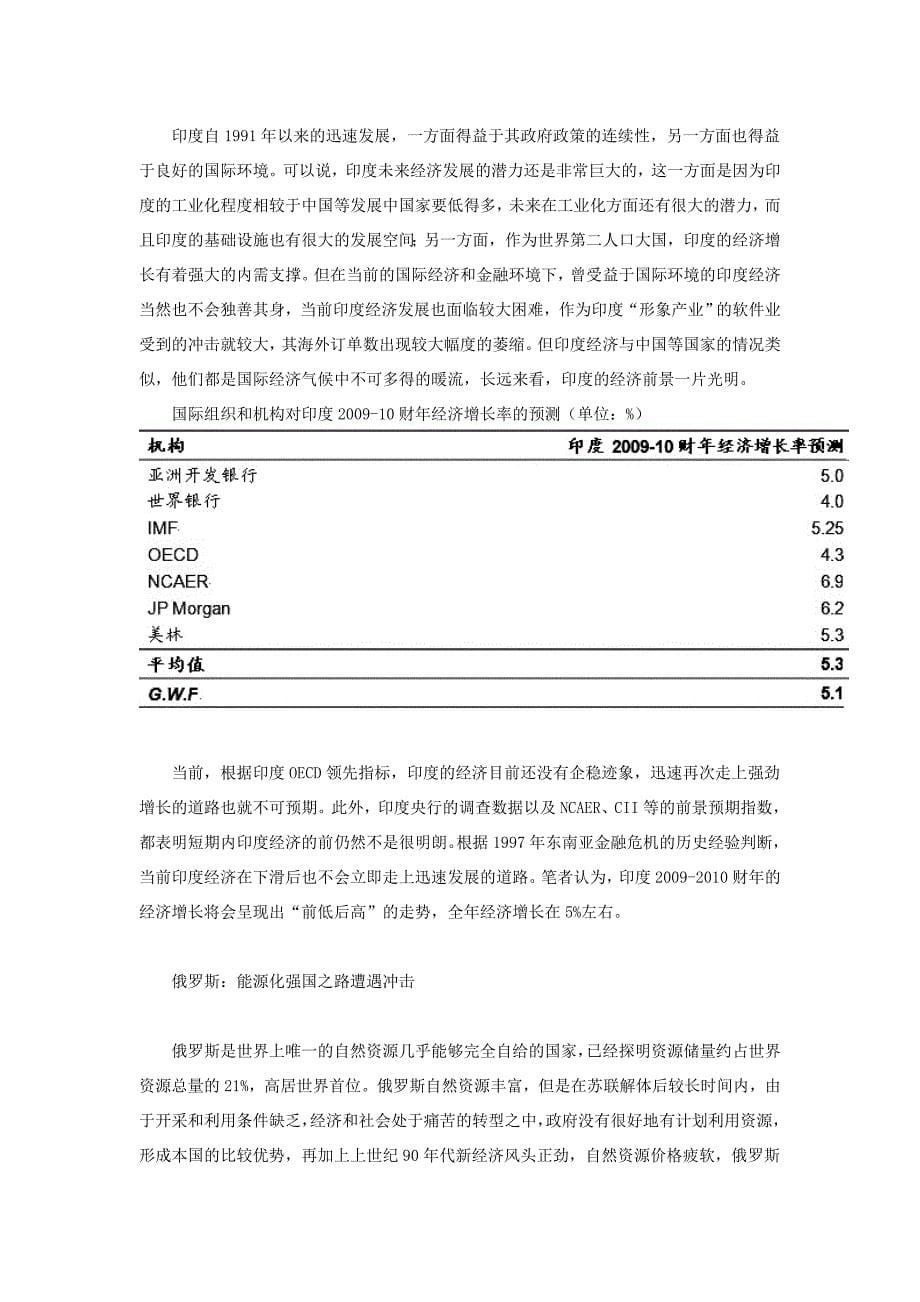 新兴市场国家经济增长面临结构性变化_第5页