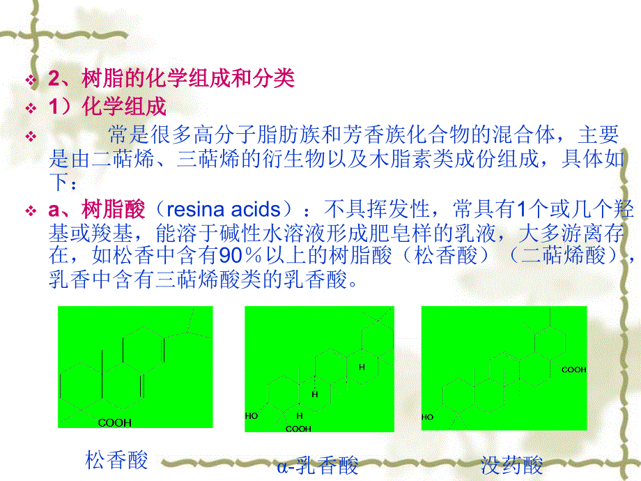 树脂类中药ppt解读_第3页