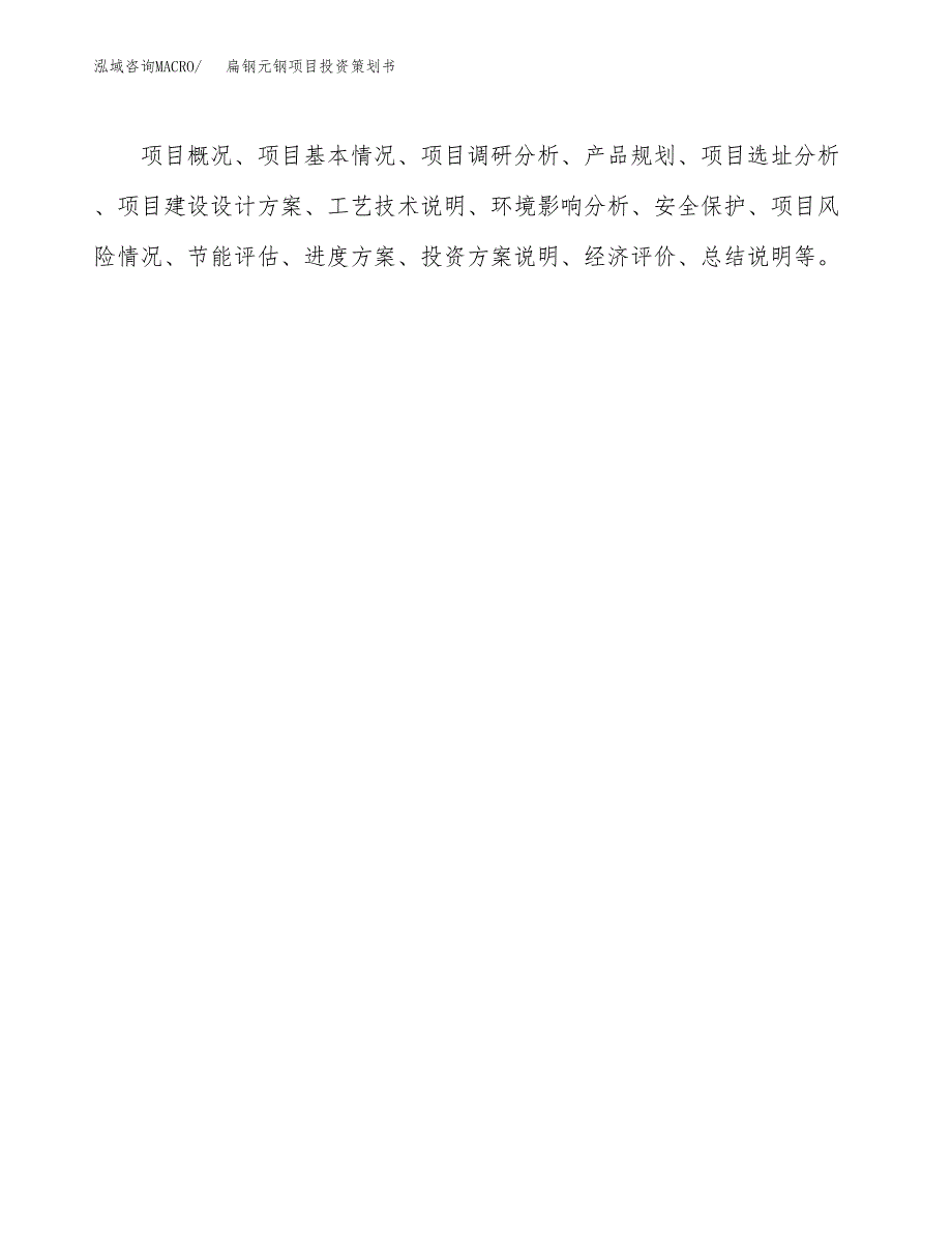 扁钢元钢项目投资策划书.docx_第3页