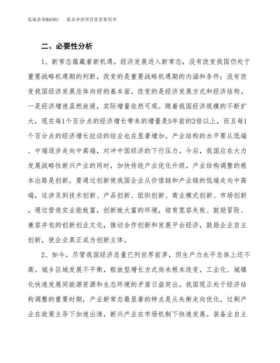 蛋白冲剂项目投资策划书.docx_第5页