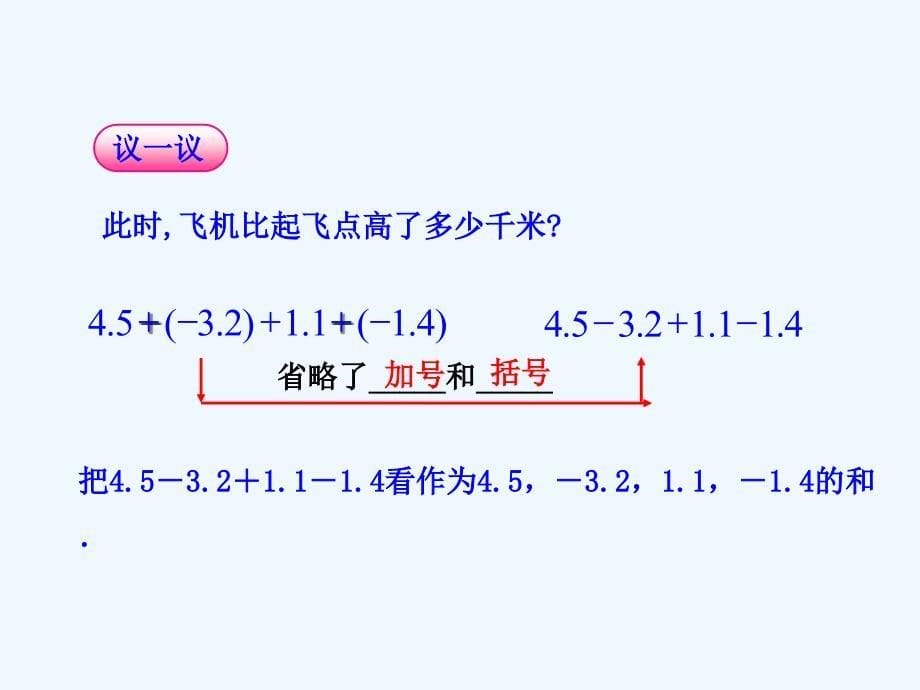 数学北师大版初一上册有理数的加减混合运算的实…_第5页