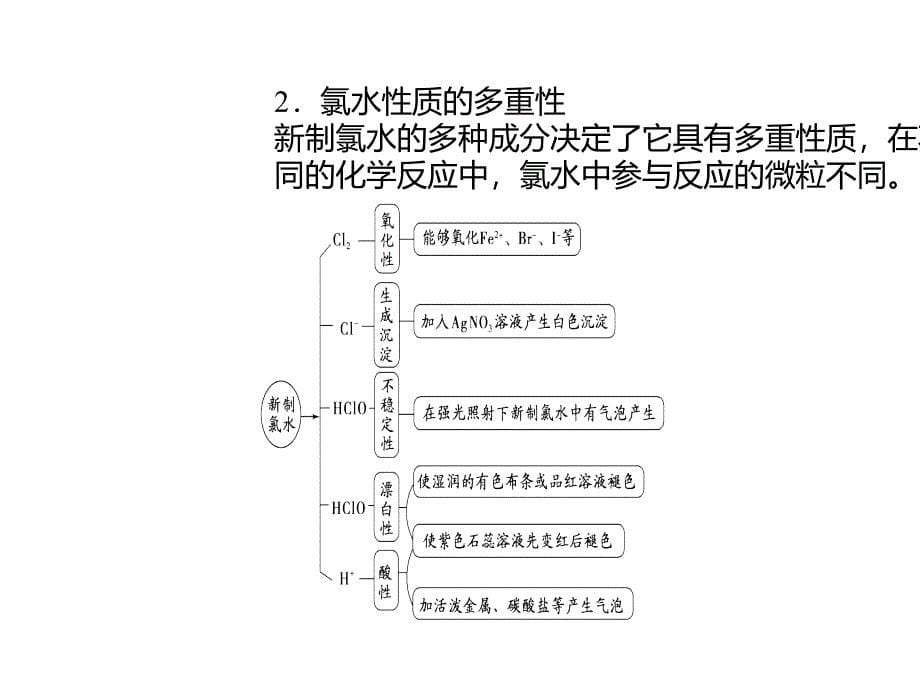 2020年高考化学一轮复习考点《4.2.1 氯及其重要化合物》_第5页