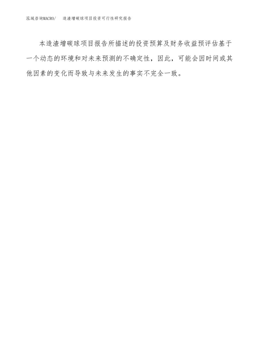造渣增碳球项目投资可行性研究报告.docx_第3页