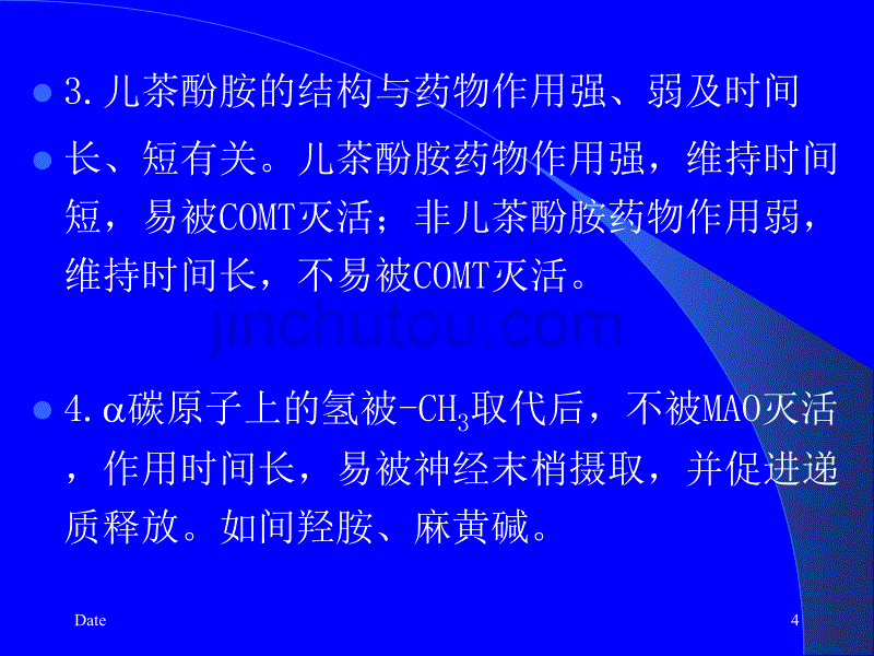 药理学肾上腺素受体激动药学习_第4页