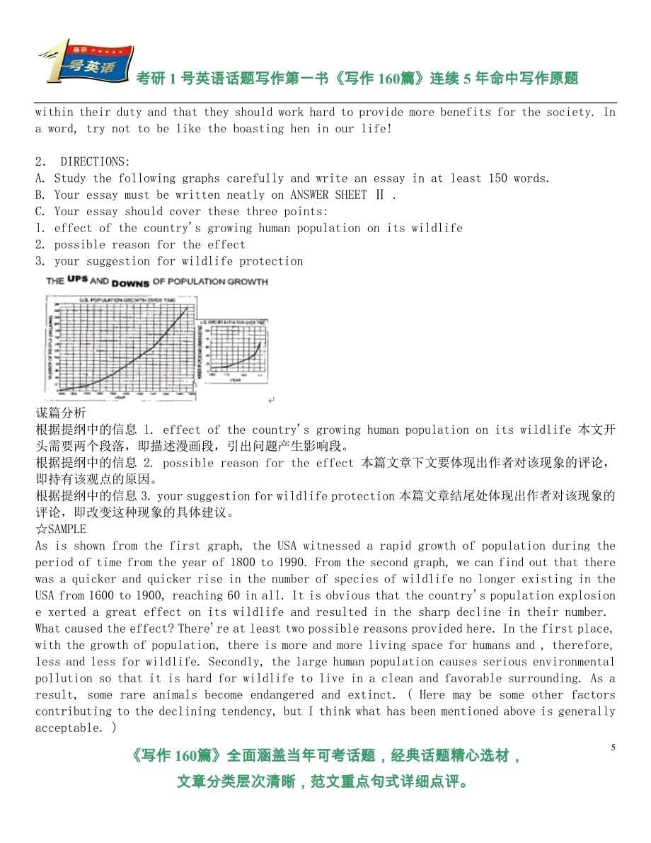 考研英语作文行文写作流程及历年真题范文_第5页