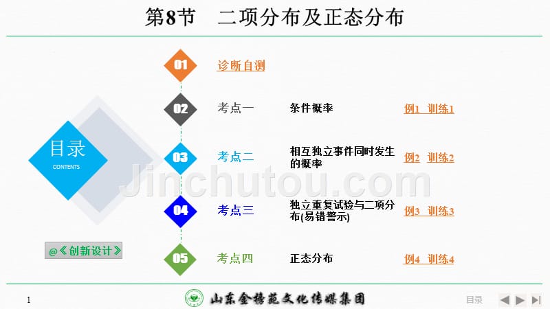 人教A版2020年高考数学（理）一轮复习《二项分布及正态分布》_第1页