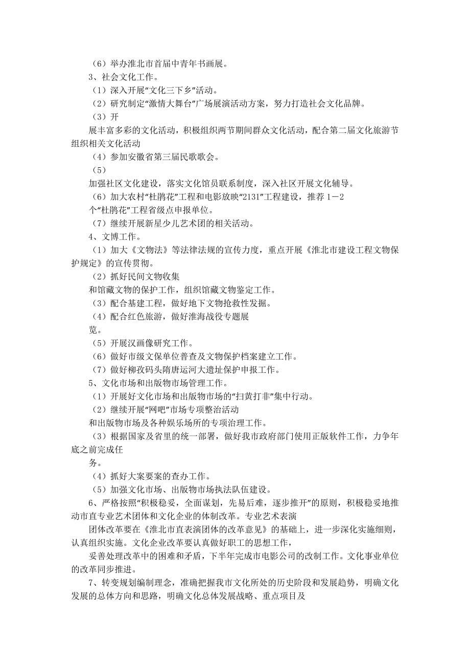 文化局2020年度上半年工作 总结.docx_第5页