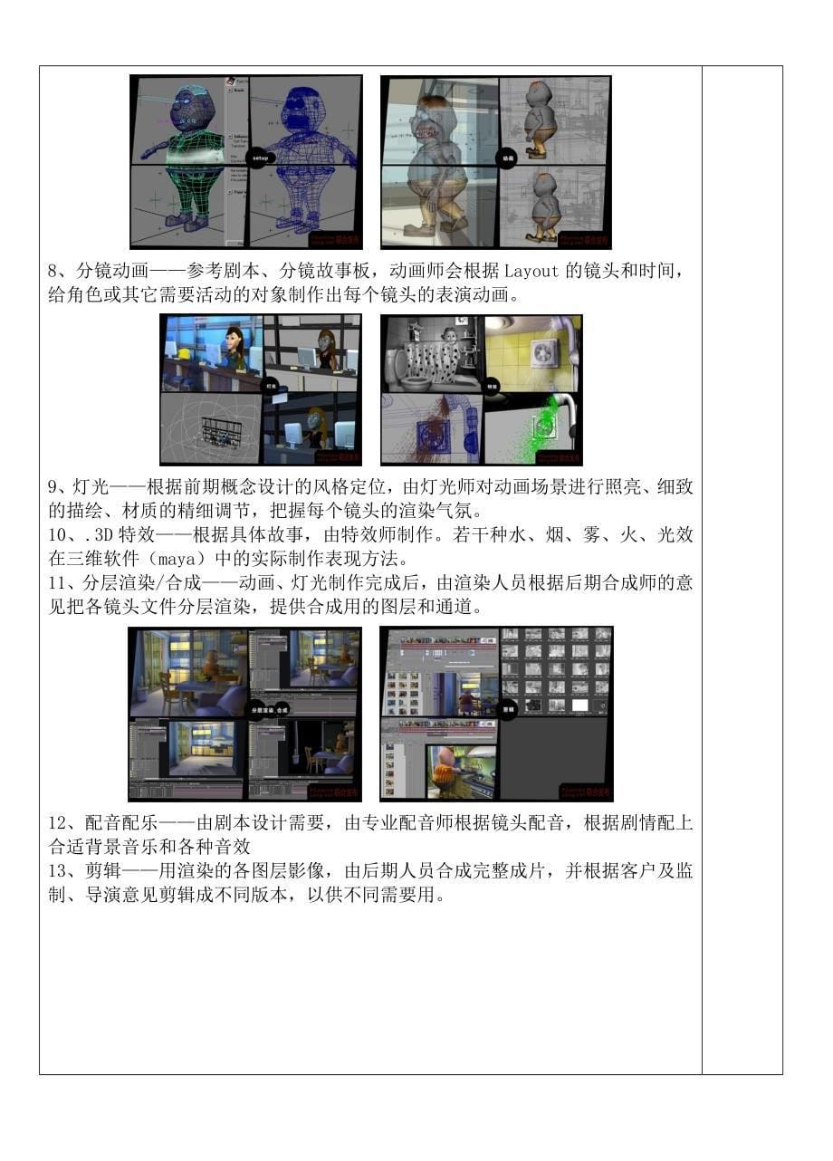 maya动画制作教案_第5页