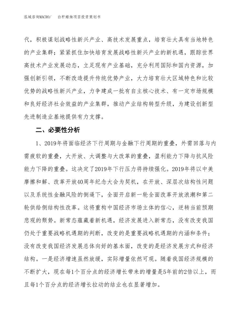 白秆蜡烛项目投资策划书.docx_第5页