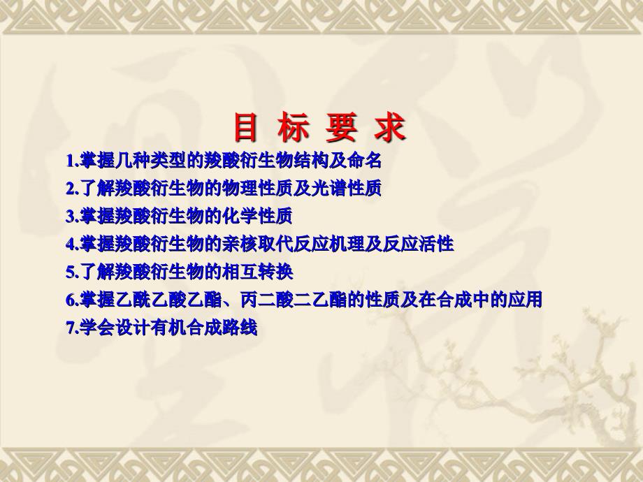 主要内容几种类型的羧酸衍生物结构与命名酰基上的亲核取代_第2页