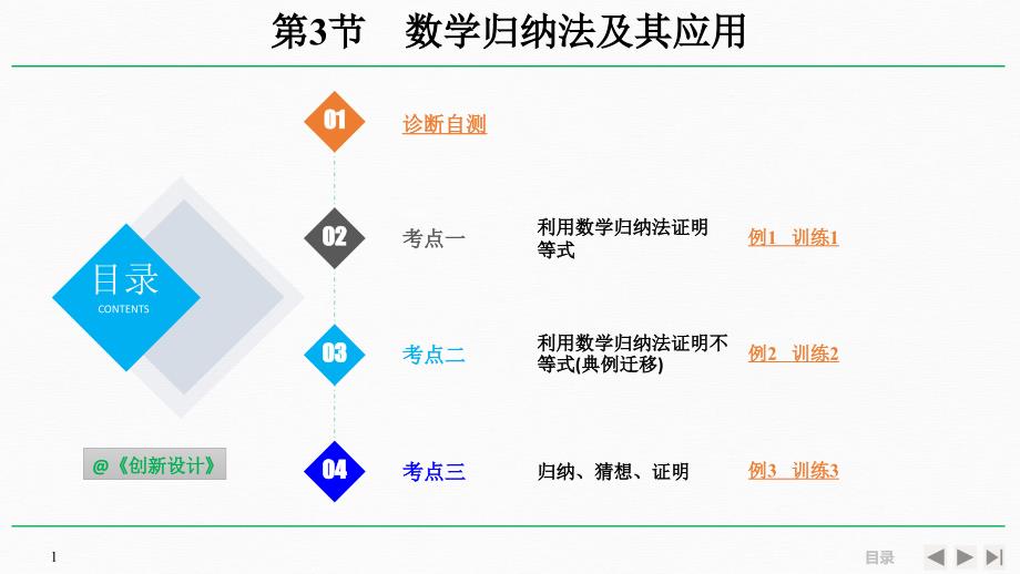 人教A版2020年高考数学（理）一轮复习《数学归纳法及其应用》_第1页