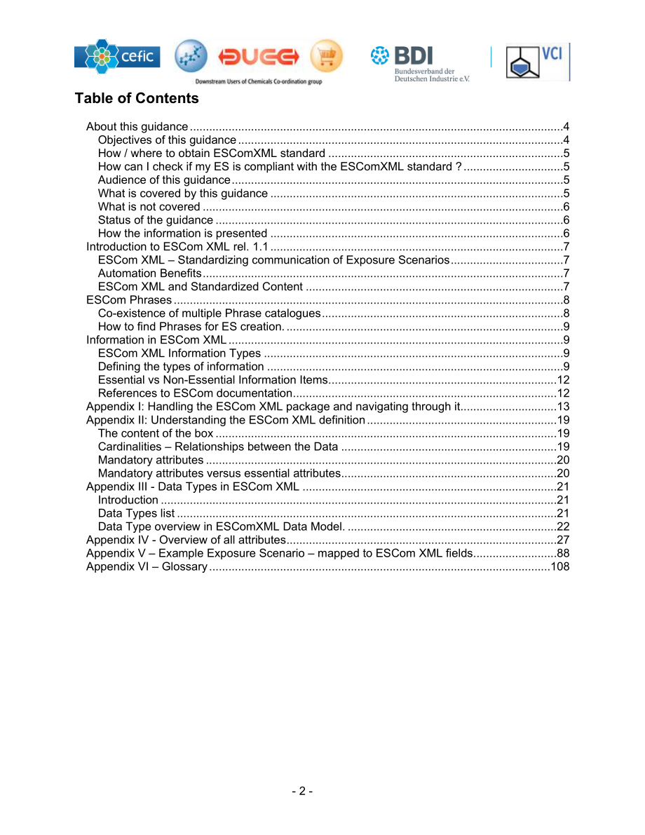 escom xml guidance - cefic_第2页