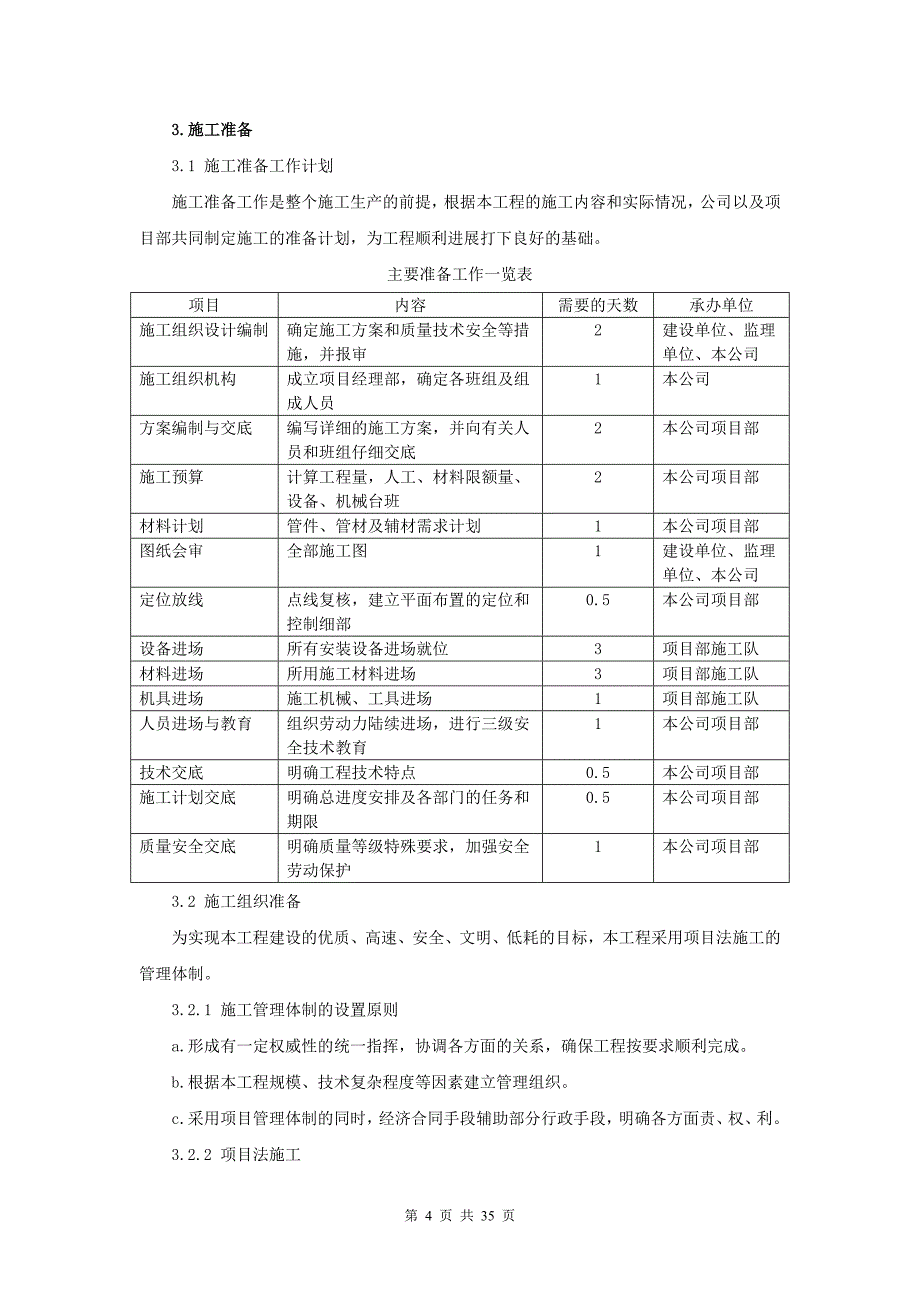 游泳池施工组织设计剖析_第4页