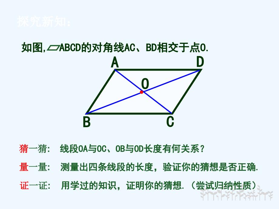 人教版数学初二下册平行四边形的性质2(七中佳德 易建洪)_第4页