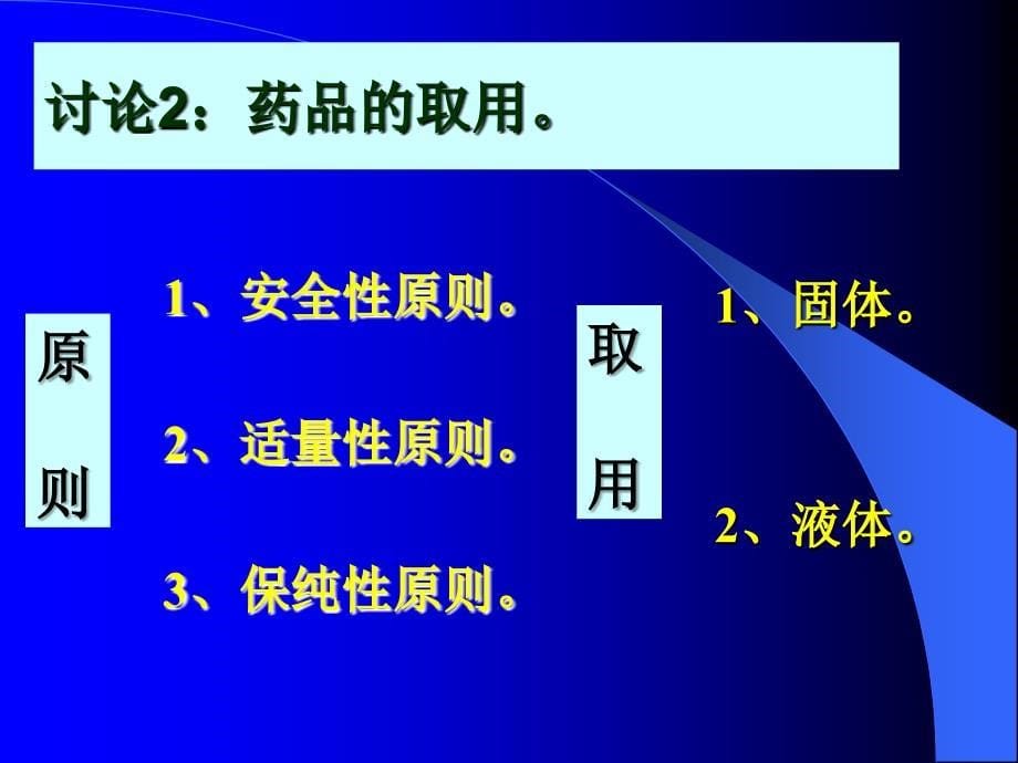 人教版新课程必修一一一化学实验基本方法_第5页