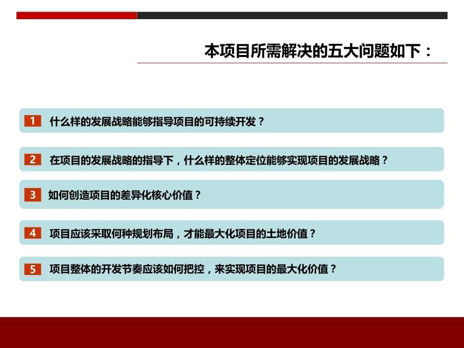 大型商住项目前期策划方案书._第5页