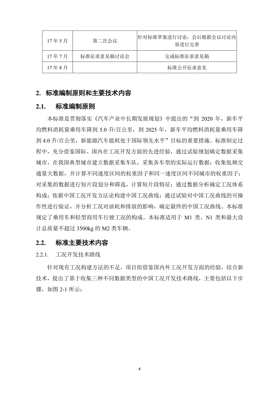 中国汽车行驶工况第1部分 轻型汽车-编制说明资料_第4页