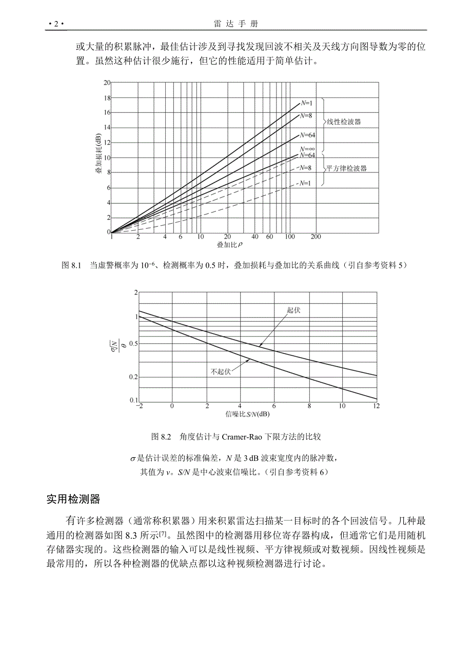 经典雷达资料-第8章__自动检测、自动跟踪和多传感器融合._第3页