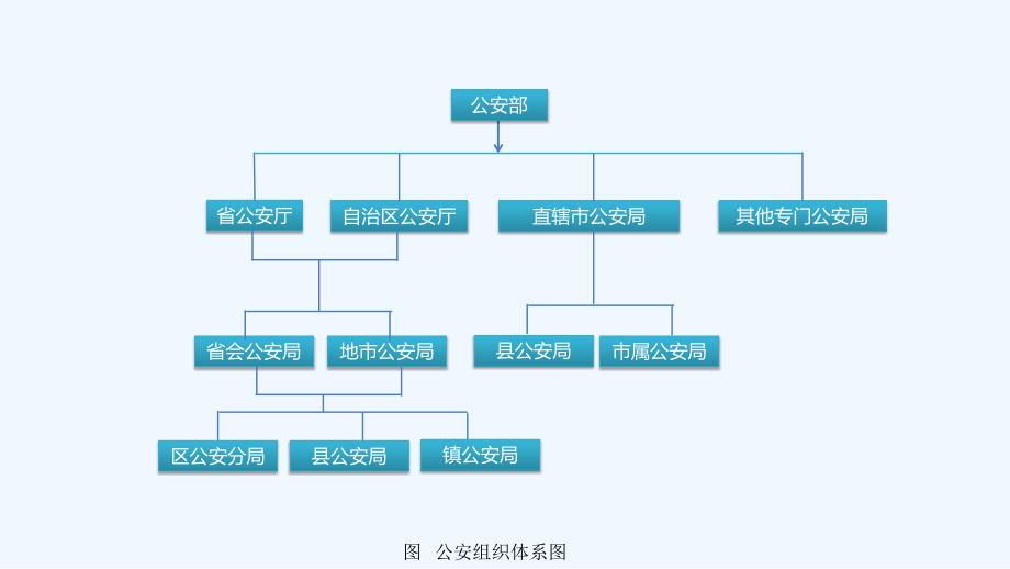 公安机关组织架构图_第1页