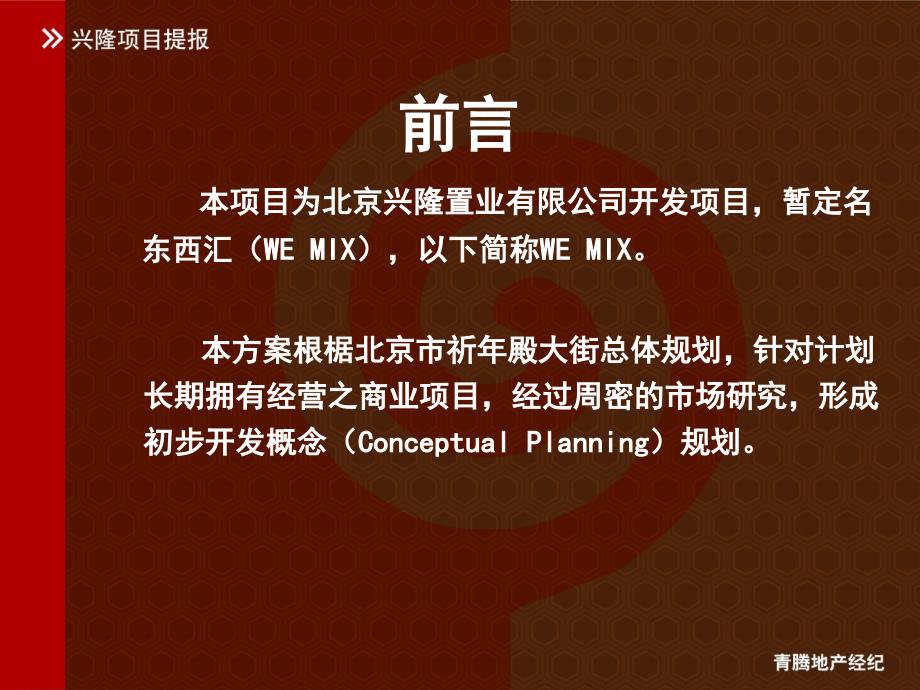 北京兴隆大型商业项目策划报告教材_第3页