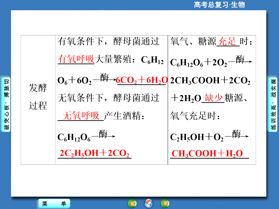 高中生物选修1-第1讲传统发酵技术的应用讲义_第4页