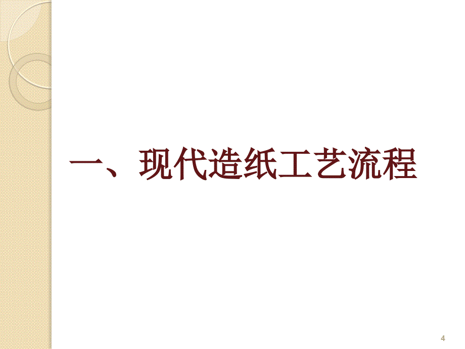 造纸工艺流程教材_第4页