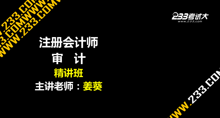 注册会计师各类交易和账户余额的审计教材_第1页