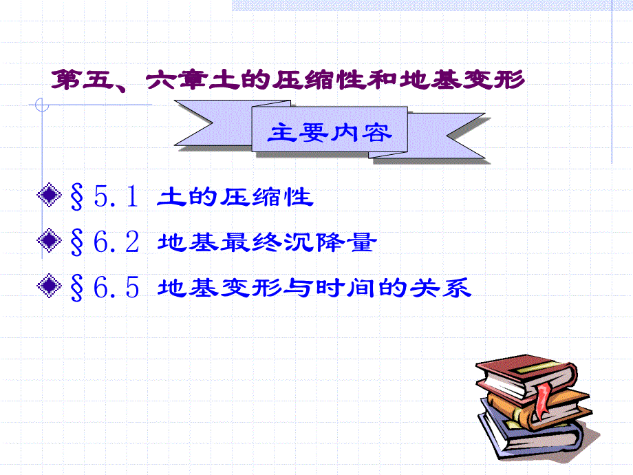 土力学课件-5、6土的压缩性和地基沉降计算_第1页