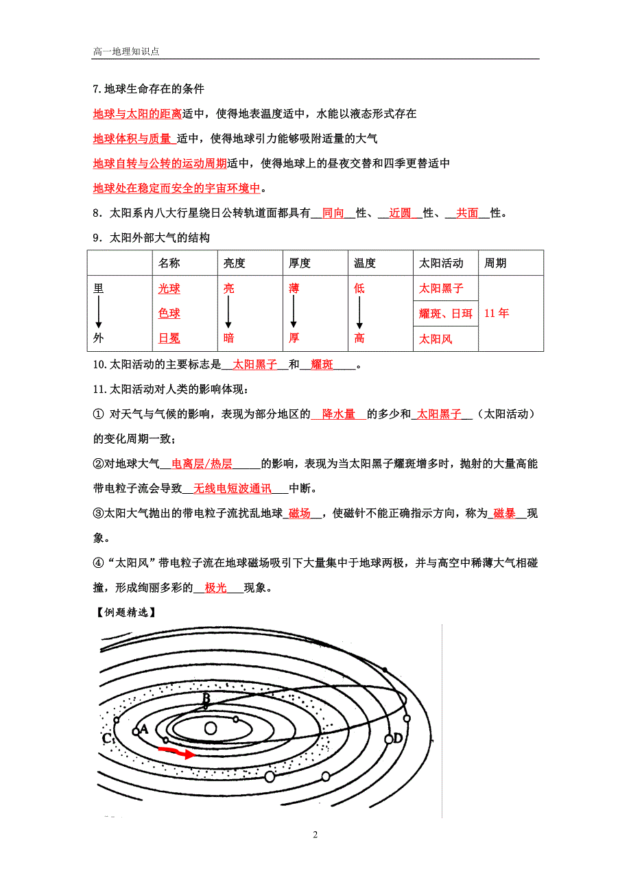 学业考基础知识点答案讲解_第2页