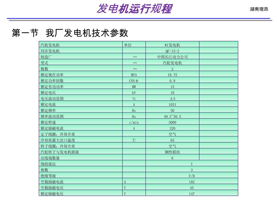 发电机运行规程._第2页