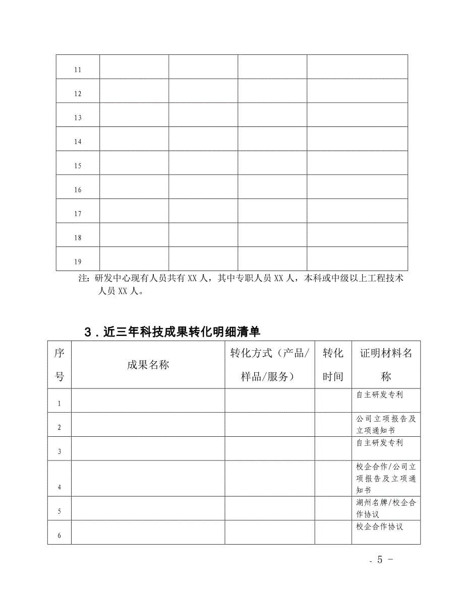 浙江省级高新技术企业研发中心申请材料样本讲解_第5页